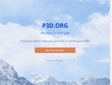 Tablet Screenshot of p3d.org